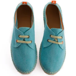 Abarca Shoes Alpargatas De Verano^Blucher Terra Celeste