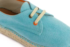 Abarca Shoes Alpargatas De Verano^Blucher Terra Celeste