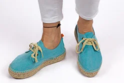 Abarca Shoes Alpargatas De Verano^Blucher Terra Celeste