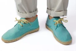 Abarca Shoes Alpargatas Blucher^Blucher Terra Celeste