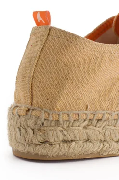 Abarca Shoes Alpargatas De Verano^Blucher Terra Crema