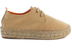 Abarca Shoes Alpargatas Con Cordones^Blucher Terra Crema