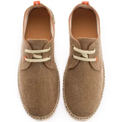 Abarca Shoes Alpargatas Con Cordones^Blucher Terra Cuero