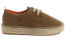 Abarca Shoes Alpargatas Con Cordones^Blucher Terra Cuero