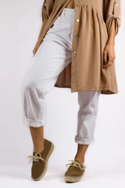 Abarca Shoes Alpargatas De Verano^Blucher Terra Cuero