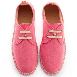 Abarca Shoes Alpargatas Con Cordones^Blucher Terra Geranio