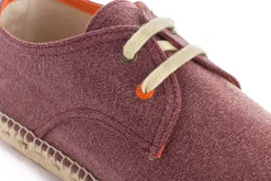 Abarca Shoes Alpargatas Blucher^Blucher Terra Granate