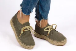 Abarca Shoes Alpargatas De Verano^Blucher Terra Kaki