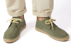 Abarca Shoes Alpargatas De Verano^Blucher Terra Kaki