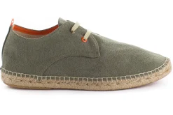 Abarca Shoes Alpargatas Con Cordones^Blucher Terra Kaki