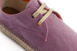 Abarca Shoes Alpargatas Con Cordones^Blucher Terra Lila