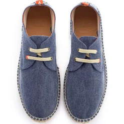 Abarca Shoes Alpargatas Con Cordones^Blucher Terra Marino