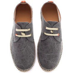 Abarca Shoes Alpargatas Blucher^Blucher Terra Negro