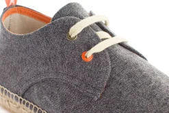 Abarca Shoes Alpargatas Blucher^Blucher Terra Negro