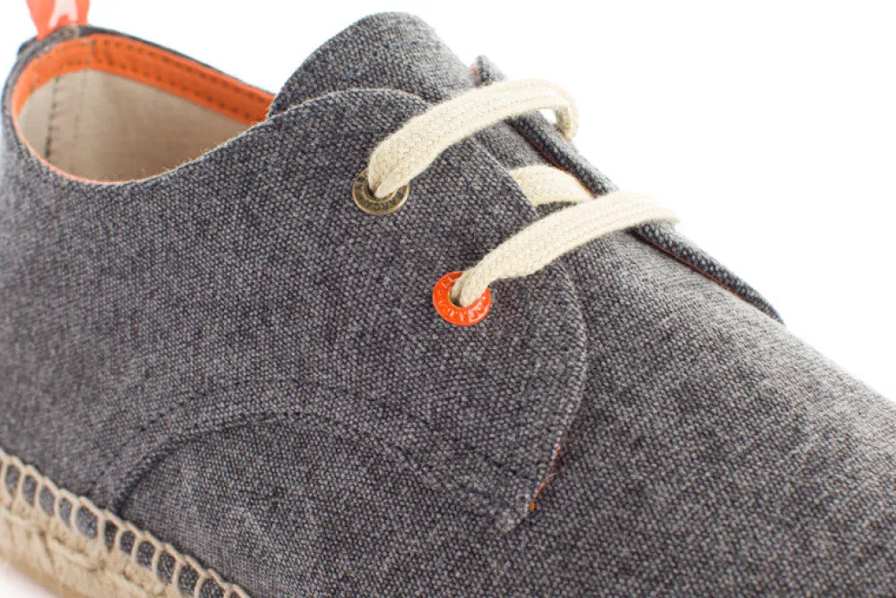 Abarca Shoes Alpargatas Blucher^Blucher Terra Negro