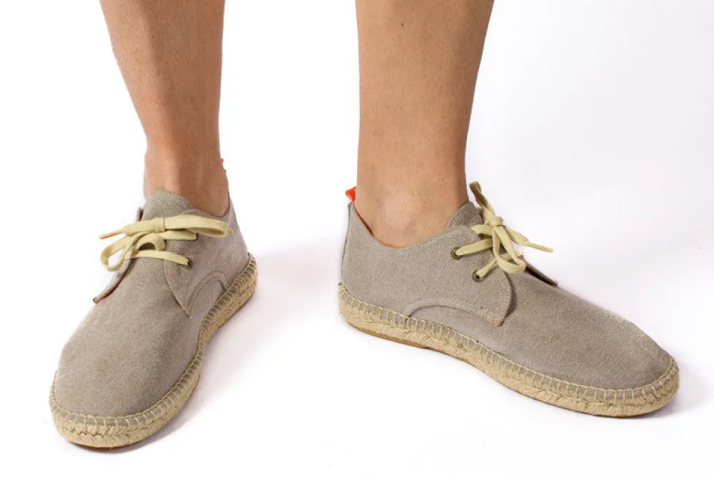 Abarca Shoes Alpargatas Blucher^Blucher Terra Panna