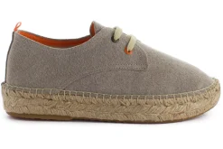 Abarca Shoes Alpargatas Con Cordones^Blucher Terra Panna