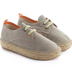 Abarca Shoes Alpargatas Con Cordones^Blucher Terra Panna