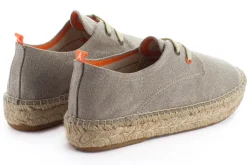 Abarca Shoes Alpargatas Con Cordones^Blucher Terra Panna