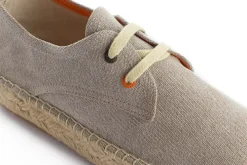 Abarca Shoes Alpargatas Con Cordones^Blucher Terra Panna