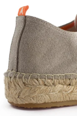 Abarca Shoes Alpargatas Con Cordones^Blucher Terra Panna