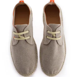 Abarca Shoes Alpargatas Con Cordones^Blucher Terra Panna