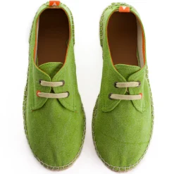 Abarca Shoes Alpargatas De Verano^Blucher Terra Pistacho