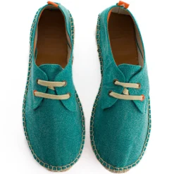 Abarca Shoes Alpargatas Con Cordones^Blucher Terra Verde