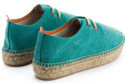 Abarca Shoes Alpargatas De Verano^Blucher Terra Verde
