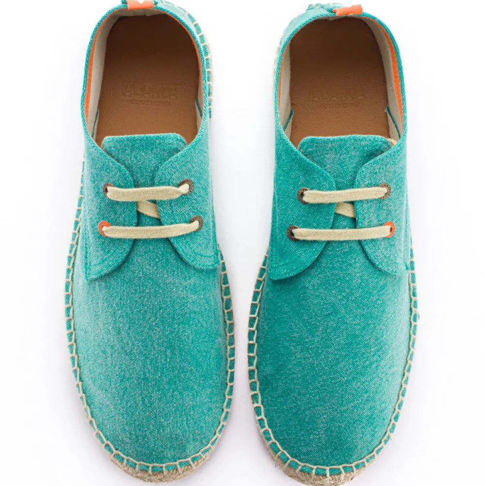 Abarca Shoes Alpargatas Blucher^Blucher Terra Verde