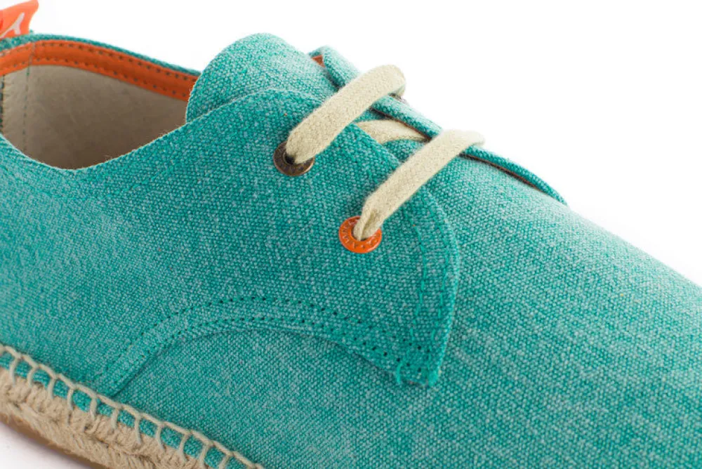 Abarca Shoes Alpargatas Blucher^Blucher Terra Verde