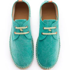 Abarca Shoes Alpargatas Con Cordones^Blucher Terra Verde
