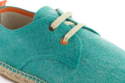 Abarca Shoes Alpargatas Con Cordones^Blucher Terra Verde