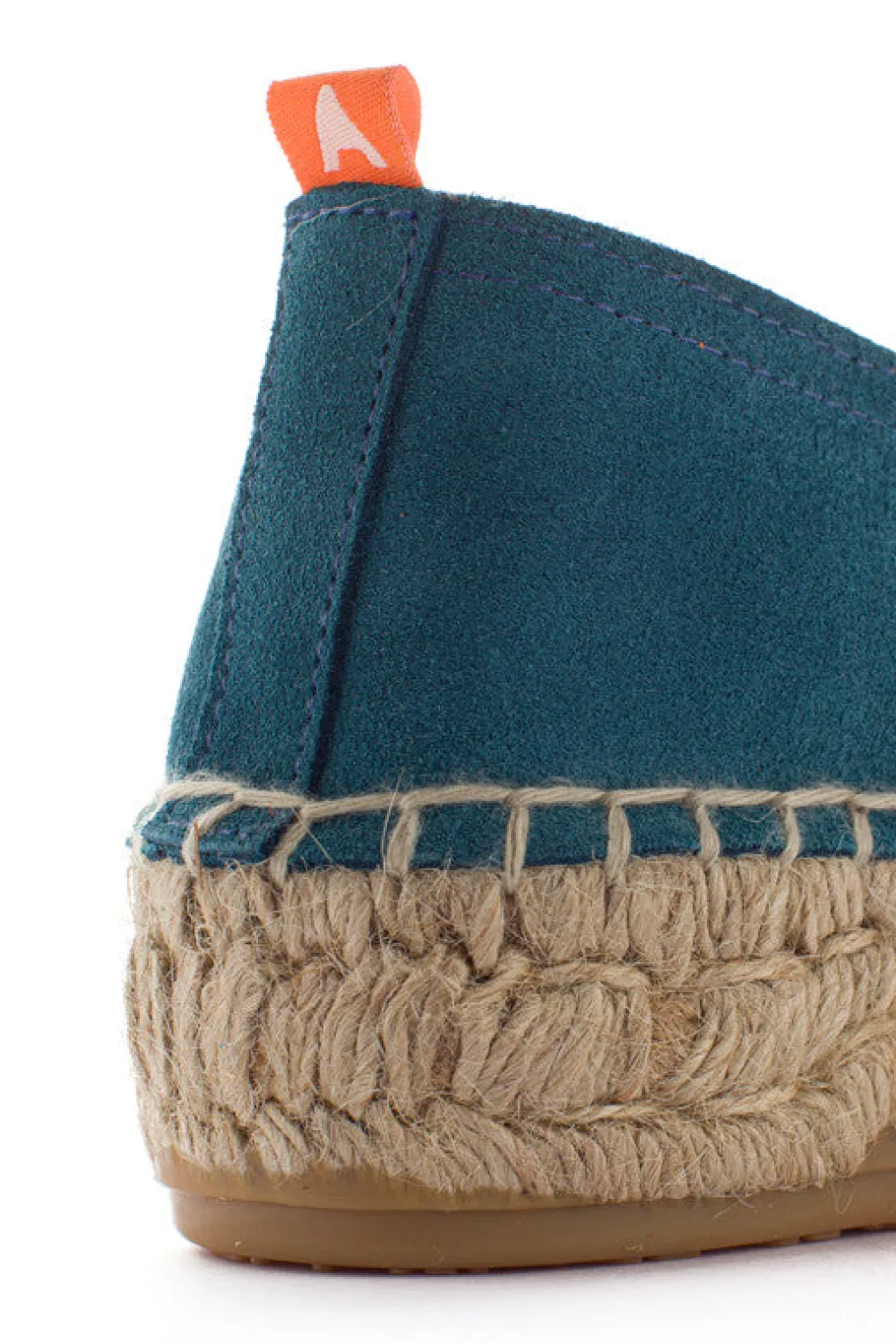 Abarca Shoes Alpargatas Yute^Camping Piel Aguamar