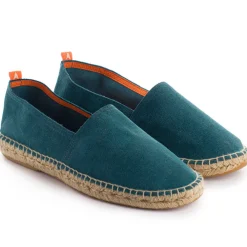 Abarca Shoes Alpargatas Camping^Camping Piel Aguamar