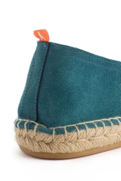 Abarca Shoes Alpargatas Camping^Camping Piel Aguamar