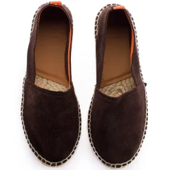 Abarca Shoes Alpargatas Yute^Camping Piel Chocolate