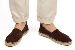 Abarca Shoes Alpargatas Camping^Camping Piel Chocolate