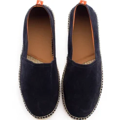 Abarca Shoes Alpargatas Yute^Camping Piel Marino 19