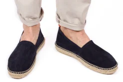 Abarca Shoes Alpargatas Yute^Camping Piel Marino 19