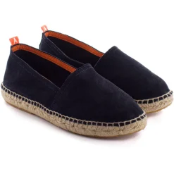 Abarca Shoes Alpargatas De Verano^Camping Piel Marino 20