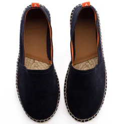 Abarca Shoes Alpargatas De Verano^Camping Piel Marino 20