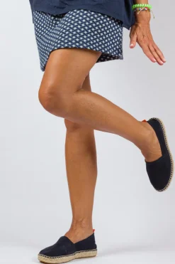 Abarca Shoes Alpargatas De Verano^Camping Piel Marino 20