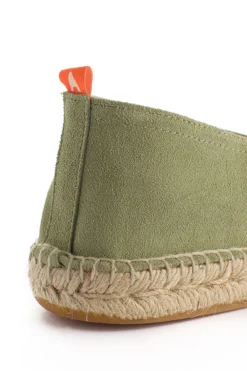 Abarca Shoes Alpargatas Yute^Camping Piel Menta