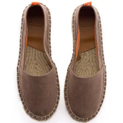 Abarca Shoes Alpargatas Yute^Camping Piel Topo 17