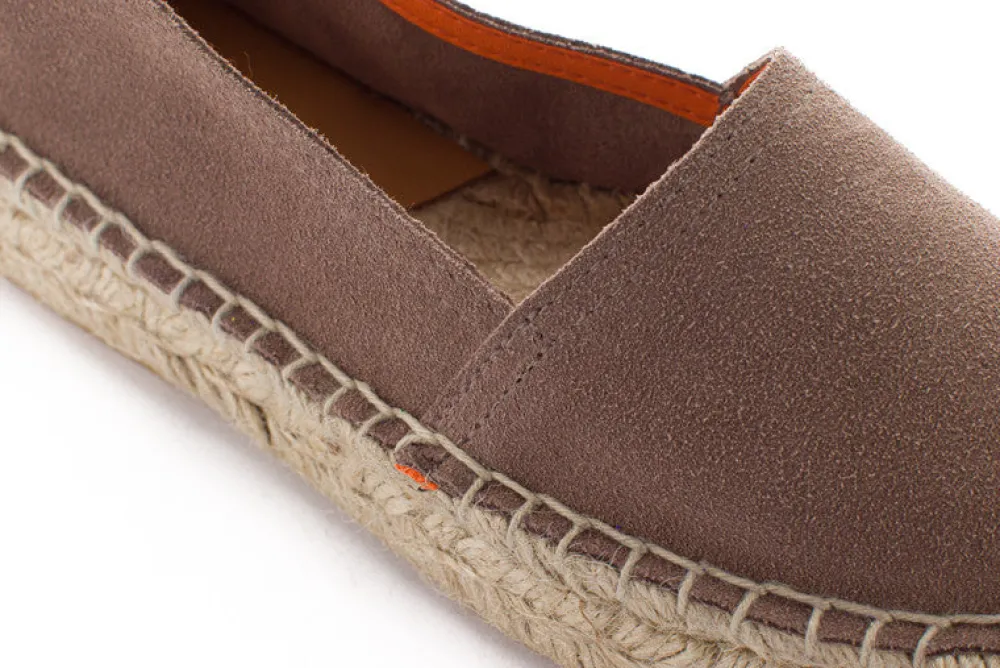 Abarca Shoes Alpargatas Yute^Camping Piel Topo 17