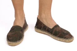 Abarca Shoes Alpargatas De Verano^Camping Terra Camuflaje Verde
