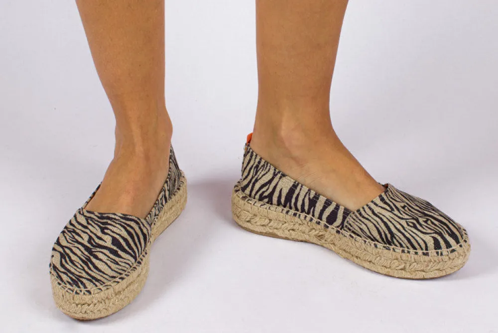 Abarca Shoes Alpargatas Yute^Camping Terra Cebra