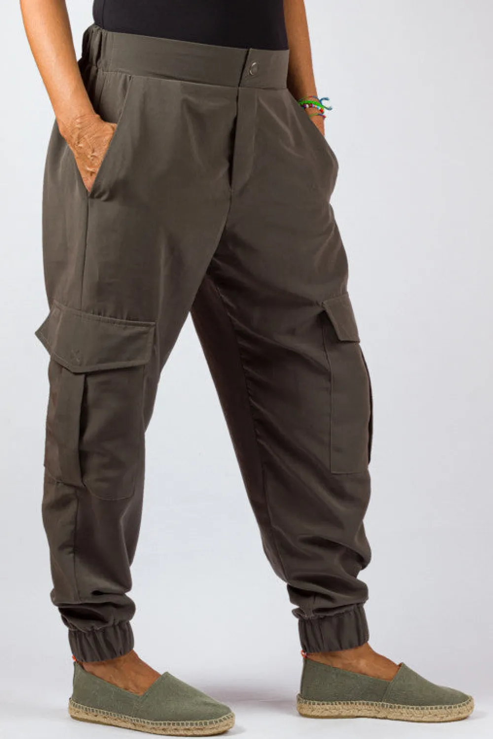 Abarca Shoes Alpargatas Yute^Camping Terra Kaki