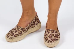 Abarca Shoes Alpargatas Yute^Camping Terra Leopardo